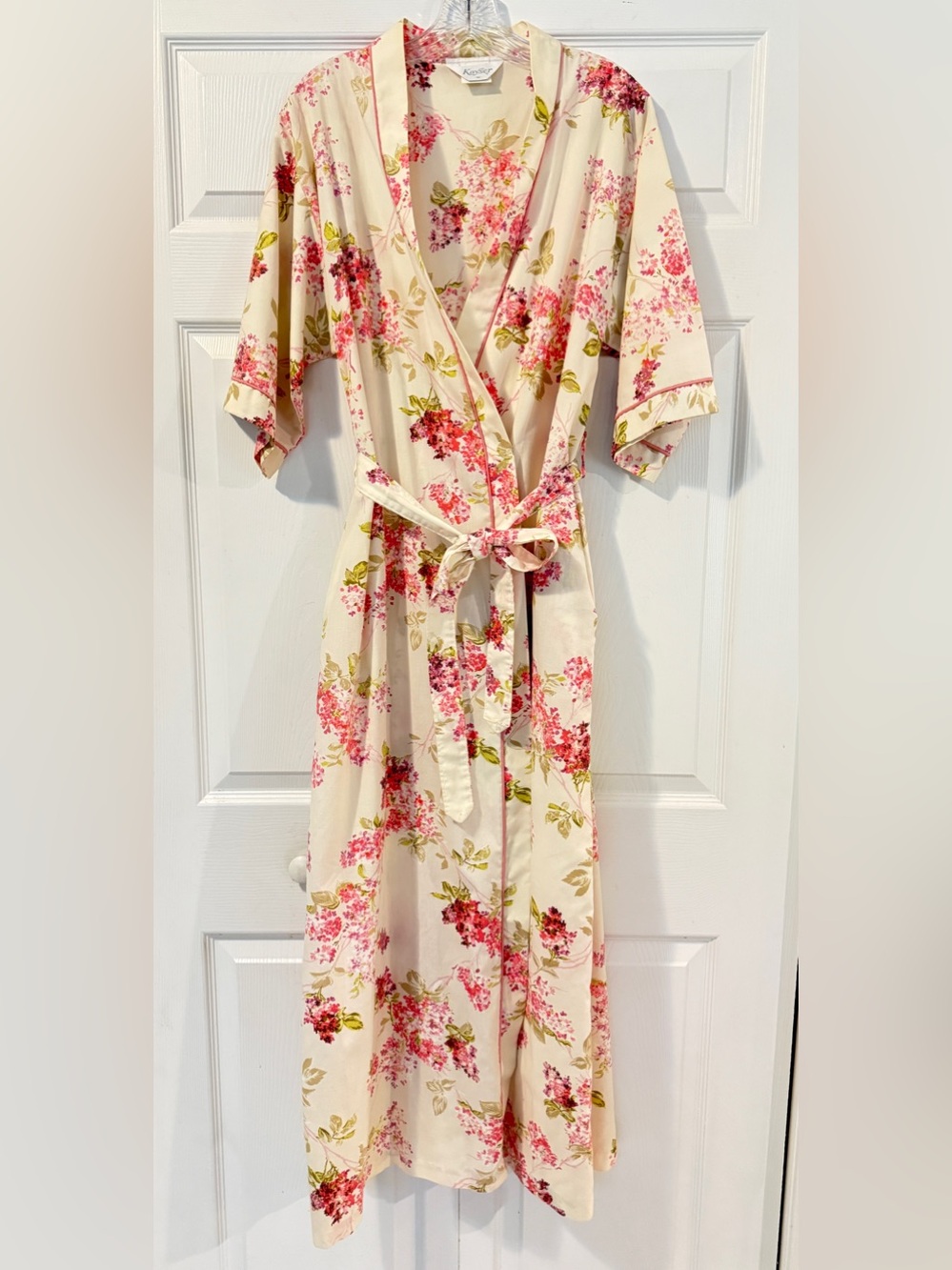 Kayser Cotton Kimono Style Floral Robe